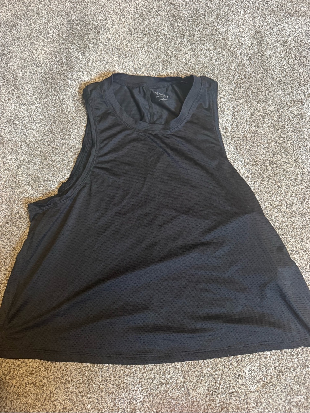 Abercrombie & Fitch Sleeveless Athletic Tank Top - Black